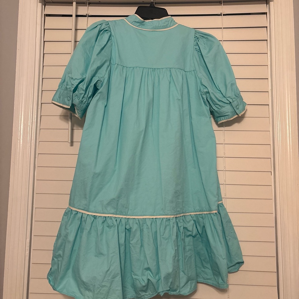 TCEC pintuck button front dress - Picture 3 of 4